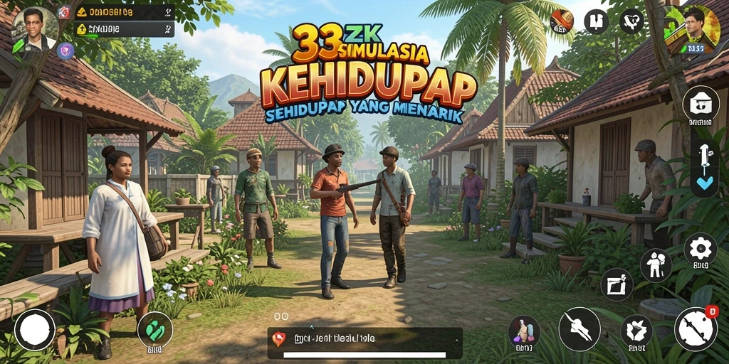 Tampilan gameplay menarik dari 33ZK yang memukau.