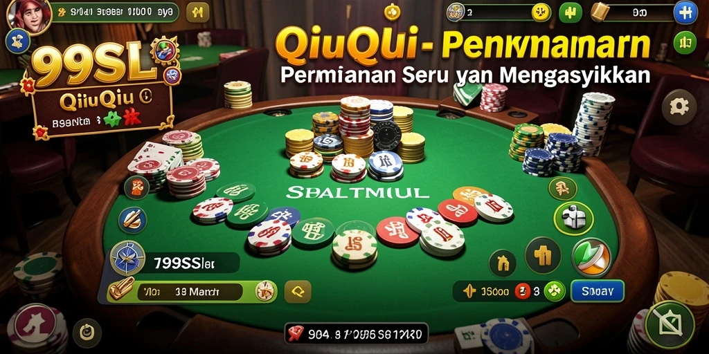 Tampilan gameplay QiuQiu yang menarik di 99SL.