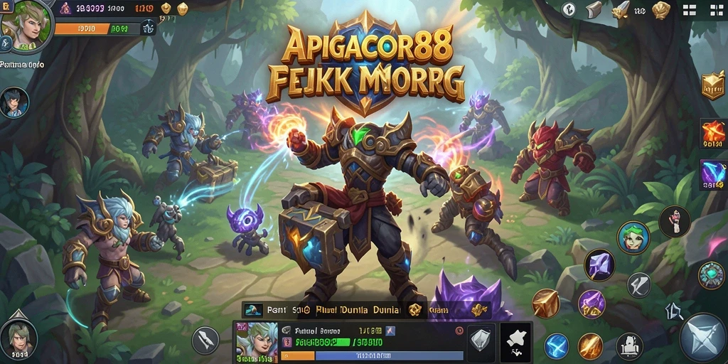 Tampilan gameplay seru di dunia APIGACOR88 yang penuh petualangan.