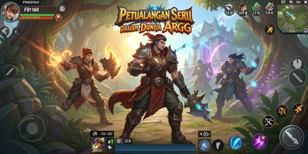 Tampilan gameplay memukau di FB168 dengan aksi ARPG yang mendebarkan.