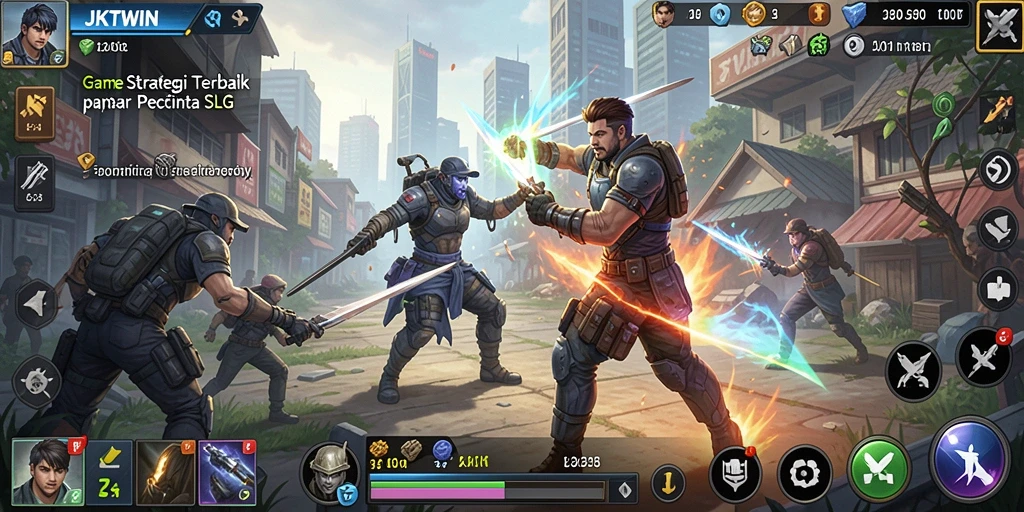 Screenshot gameplay JKTWIN yang menampilkan aksi strategi yang seru.