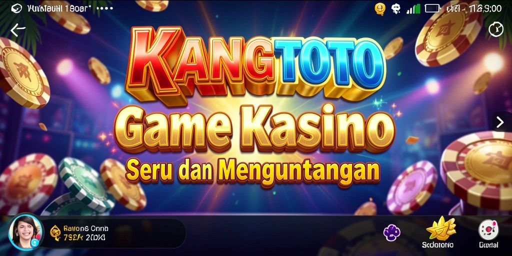 Tampilan gameplay KANGTOTO yang seru dan menegangkan di kasino.