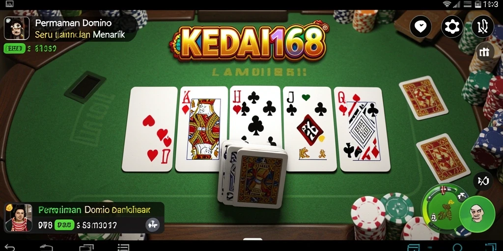 Tampilan gameplay KEDAI168 yang menarik dan interaktif.