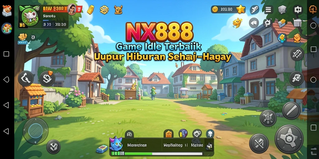 Tampilan gameplay NX888 menampilkan manajemen sumber daya yang mengasyikkan.