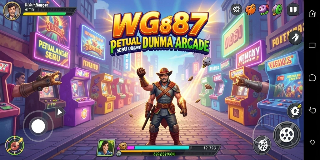 Tampilan gameplay yang seru dan penuh tantangan di WG87.